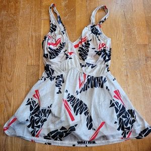Vintage Sea Queen Skirted Swimsuit